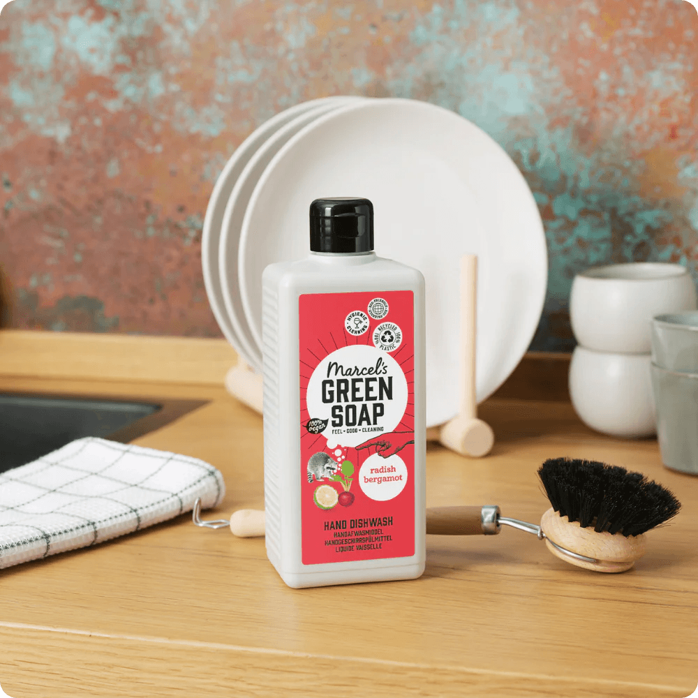 Indų ploviklis Radish & Bergamot, Marcel's Green Soap - Image 2