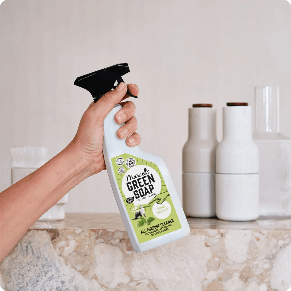 Universalus valiklis Basil & Vetiver, Marcel's Green Soap - Image 2