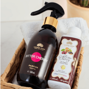 Audinių dulksna Bitter Cherry, Cashmere Aroma