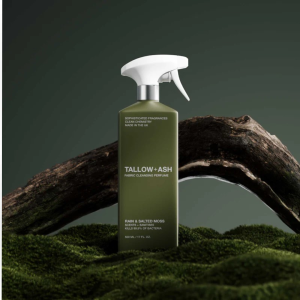Audinių dulksna Rain & Salted Moss, Tallow + Ash