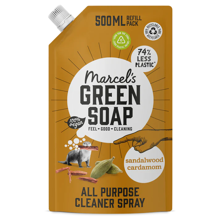 Universalus valiklis Sandalwood & Cardamom, Marcel's Green Soap - Image 2