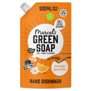 Indų ploviklis Orange & Jasmine, Marcel's Green Soap