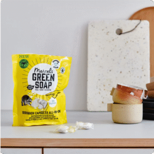 Ekologiškos indaplovių kapsulės 