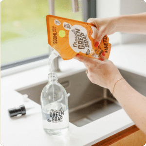 Stiklinis buteliukas su dozatoriumi 