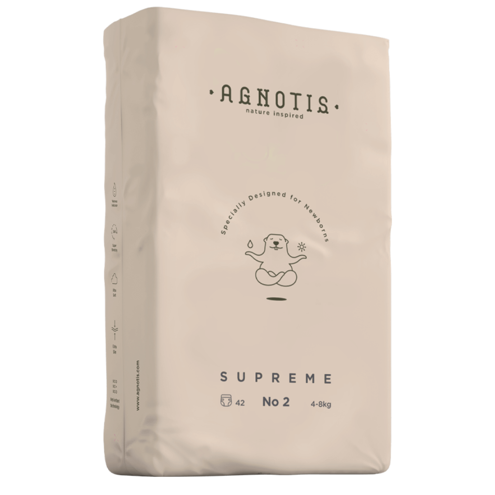 Sauskelnės Supreme No 2 (4-8kg) AGNOTIS