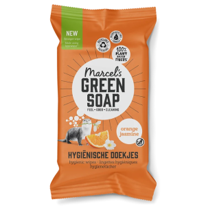 Valymo servetėlės Orange & Jasmine Marcel's Green Soap